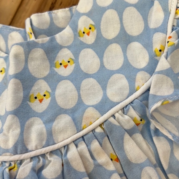 Flutter Dress/Tunic - 2T - Hatching Chicks Pattern (Great for Easter!) - Picture 11 of 11